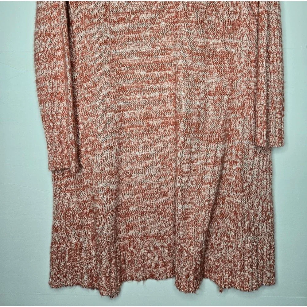 Studio B by Bobeau Longline Duster Length Open Cardigan Lightweight Knit Size M - Picture 11 of 11